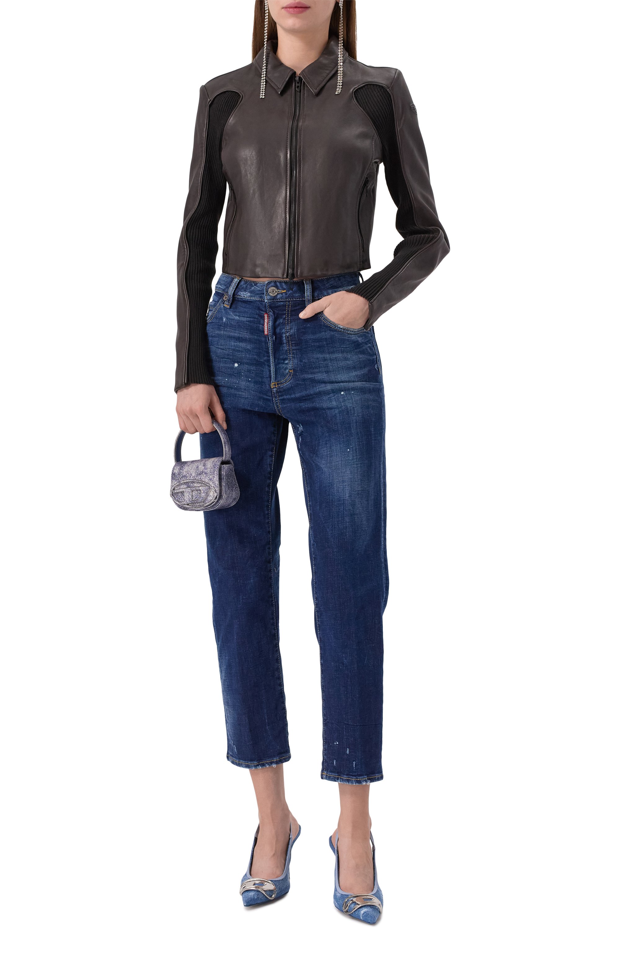 Кожаная куртка DIESEL, арт. A15373/0AJIR, фото 2