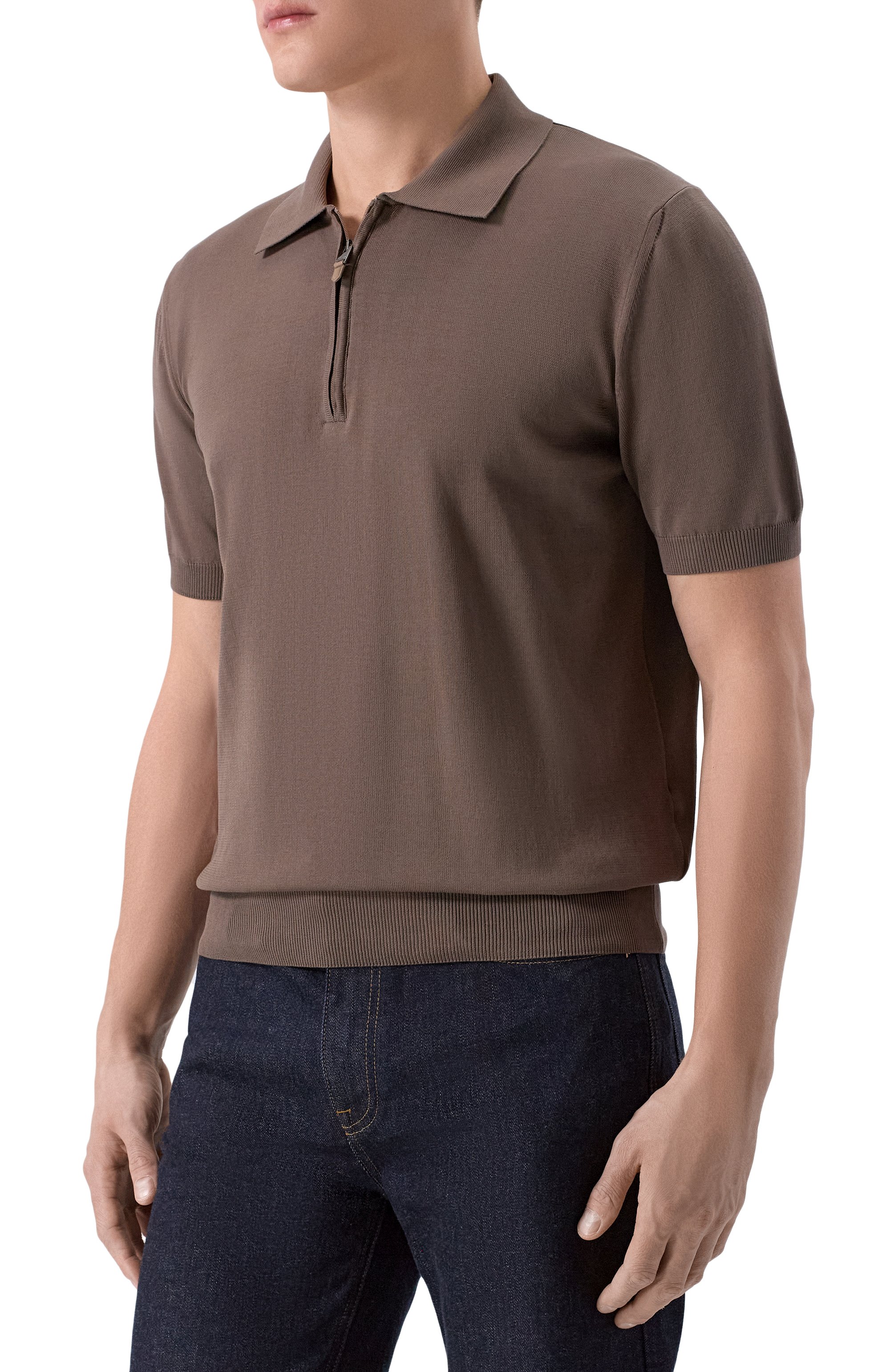 Хлопковое поло CANALI, арт. C0454/MK02459, фото 3