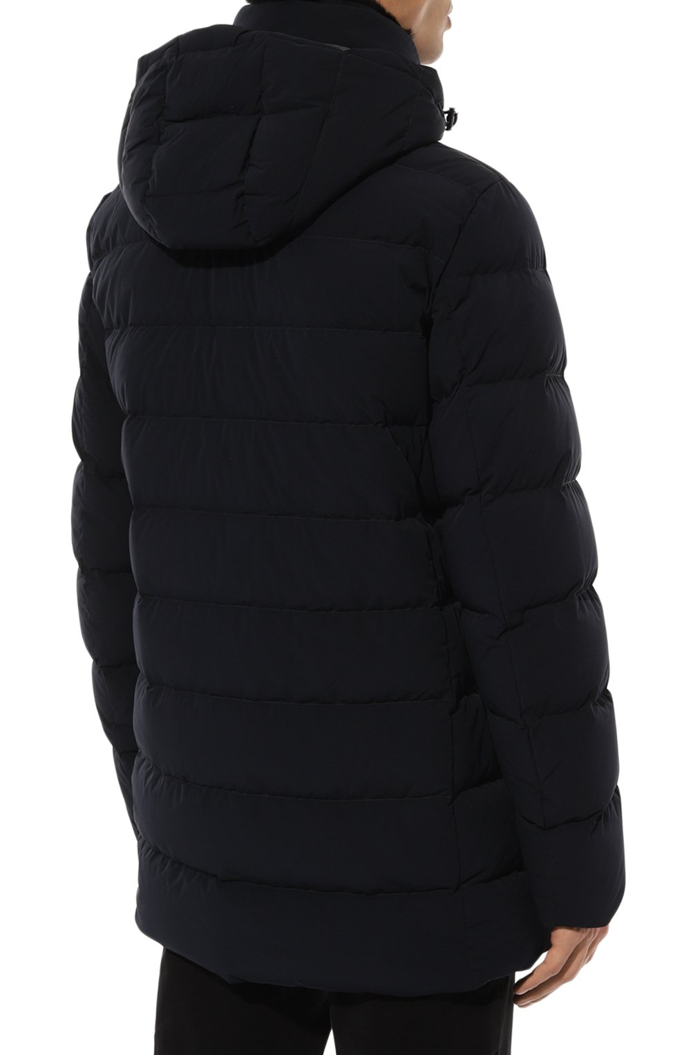 Пуховик с воротником из кролика HETREGO, арт. 8N435R/WILLIAM, фото 4