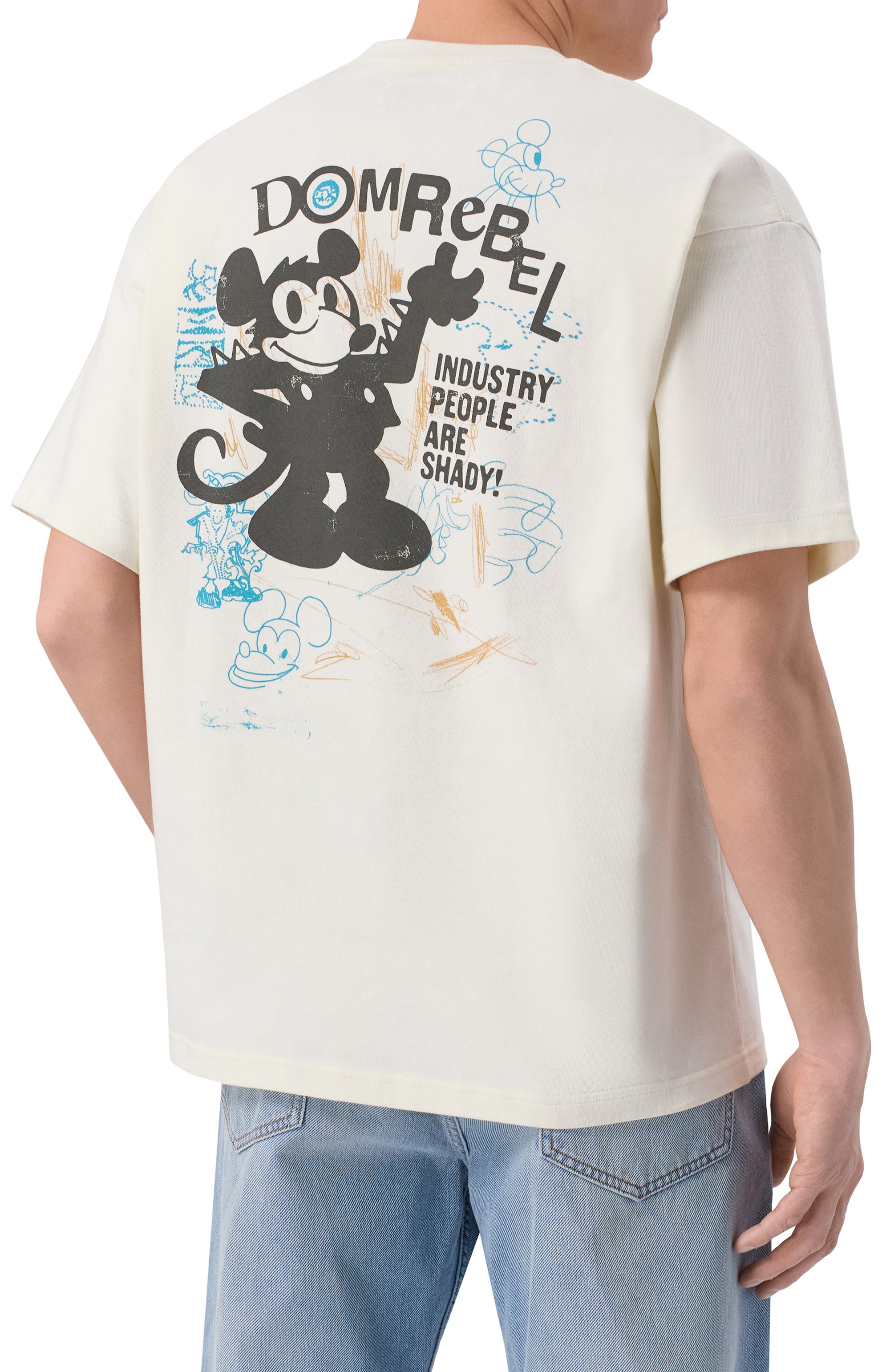 Хлопковая футболка DOMREBEL, арт. M SHADY/T-SHIRT, фото 4