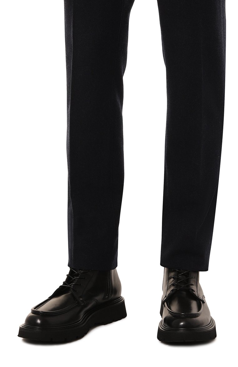 Кожаные ботинки WOOLRICH, арт. WFM242.076.1450, фото 1