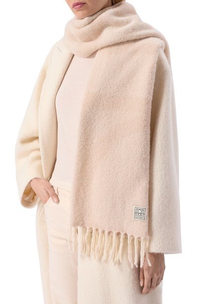 Женский шерстяной шарф TOTEME, арт. 261-WSC908-FB0630