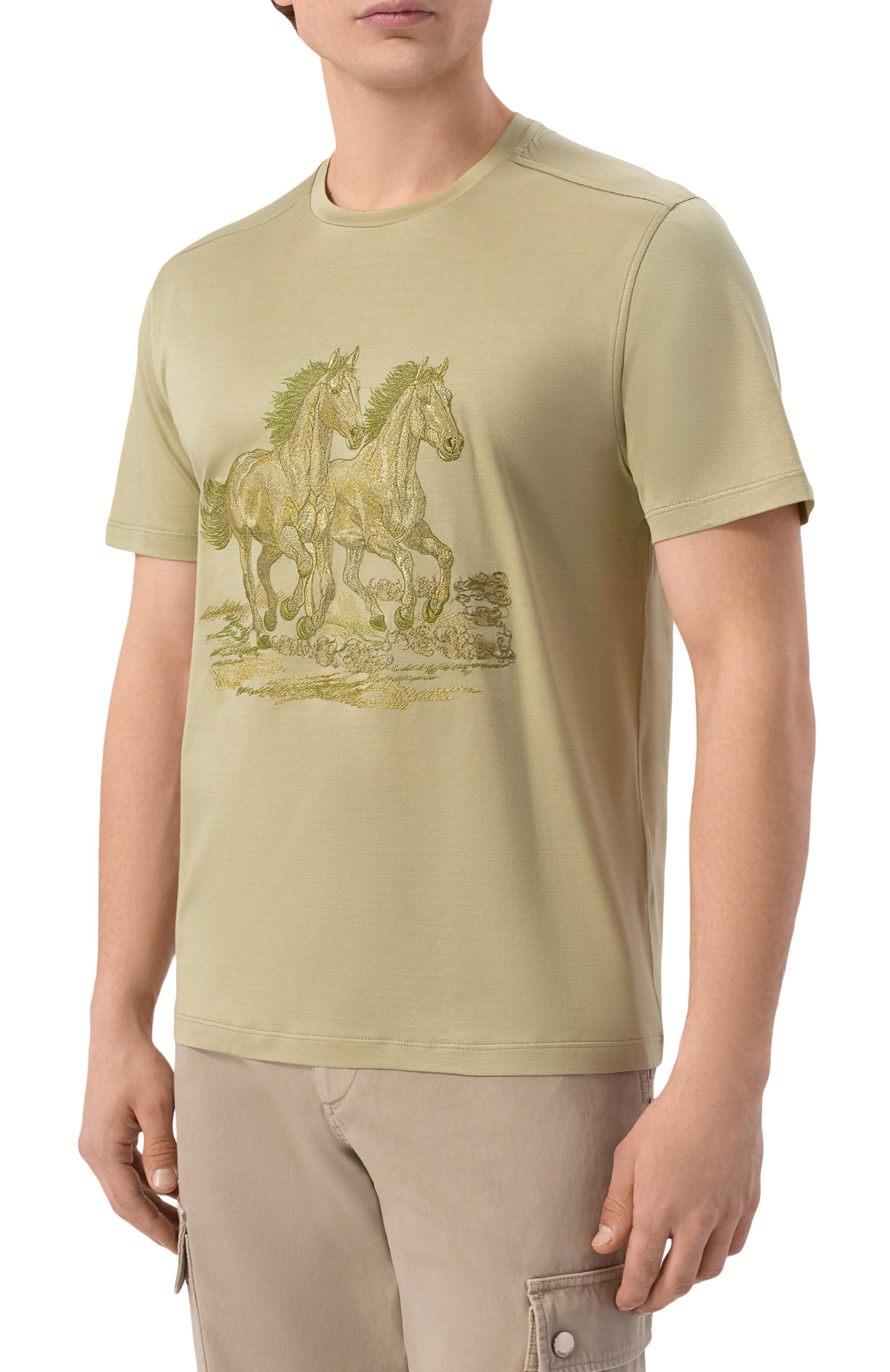 Хлопковая футболка STEFANO RICCI, арт. MNH6205360/TE0001, фото 3