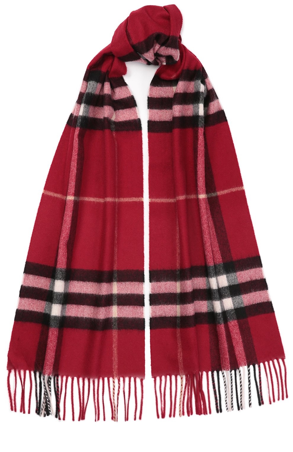 Шарф из кашемира в клетку BURBERRY, арт. 3993742, фото 1