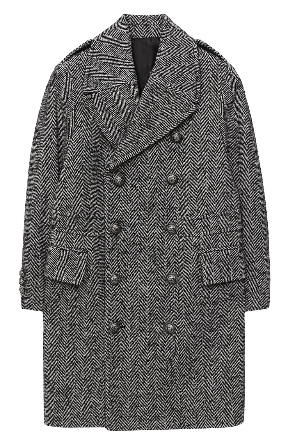 Двубортное пальто BALMAIN, арт. 6N2620/NF220/12-16, фото 1