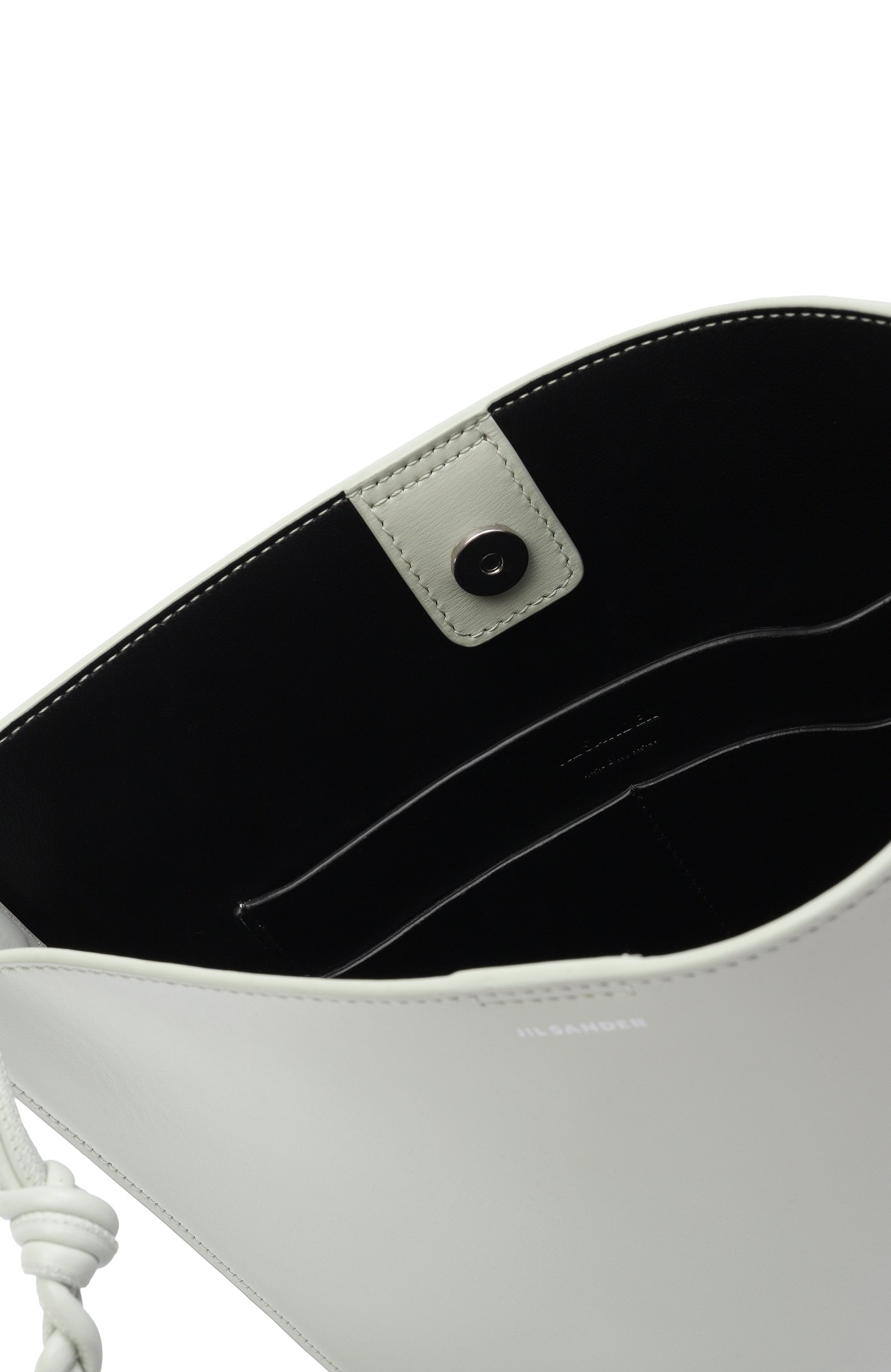 Сумка tangle JIL SANDER светло-зеленого цвета по цене 125500 руб., арт. J07WG0023/P5354, фото 5 Сумка tangle JIL SANDER, арт. J07WG0023/P5354, фото 5
