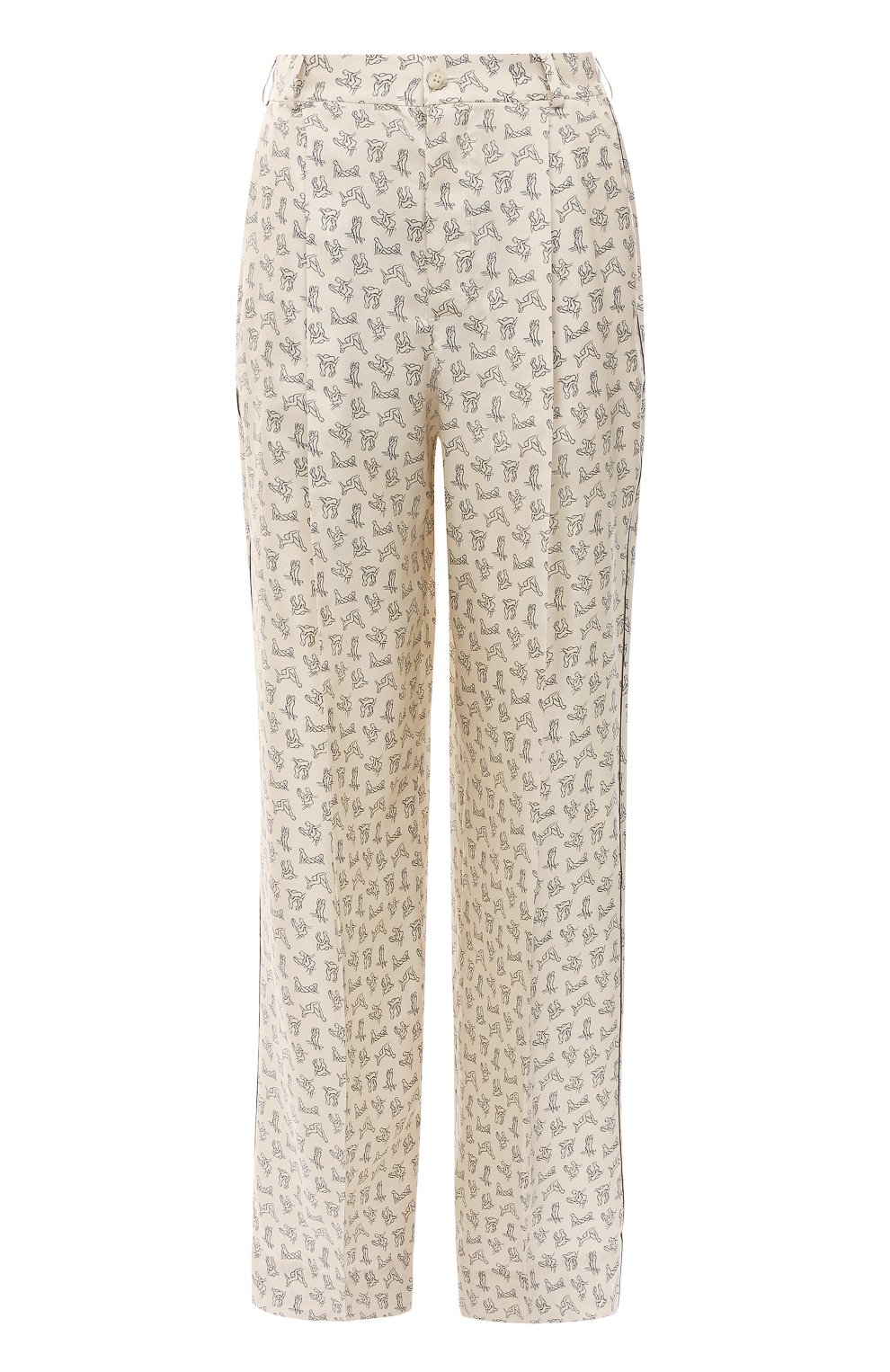 Шелковые брюки GOOROO, арт. P005-2000-9912-S23, фото 1