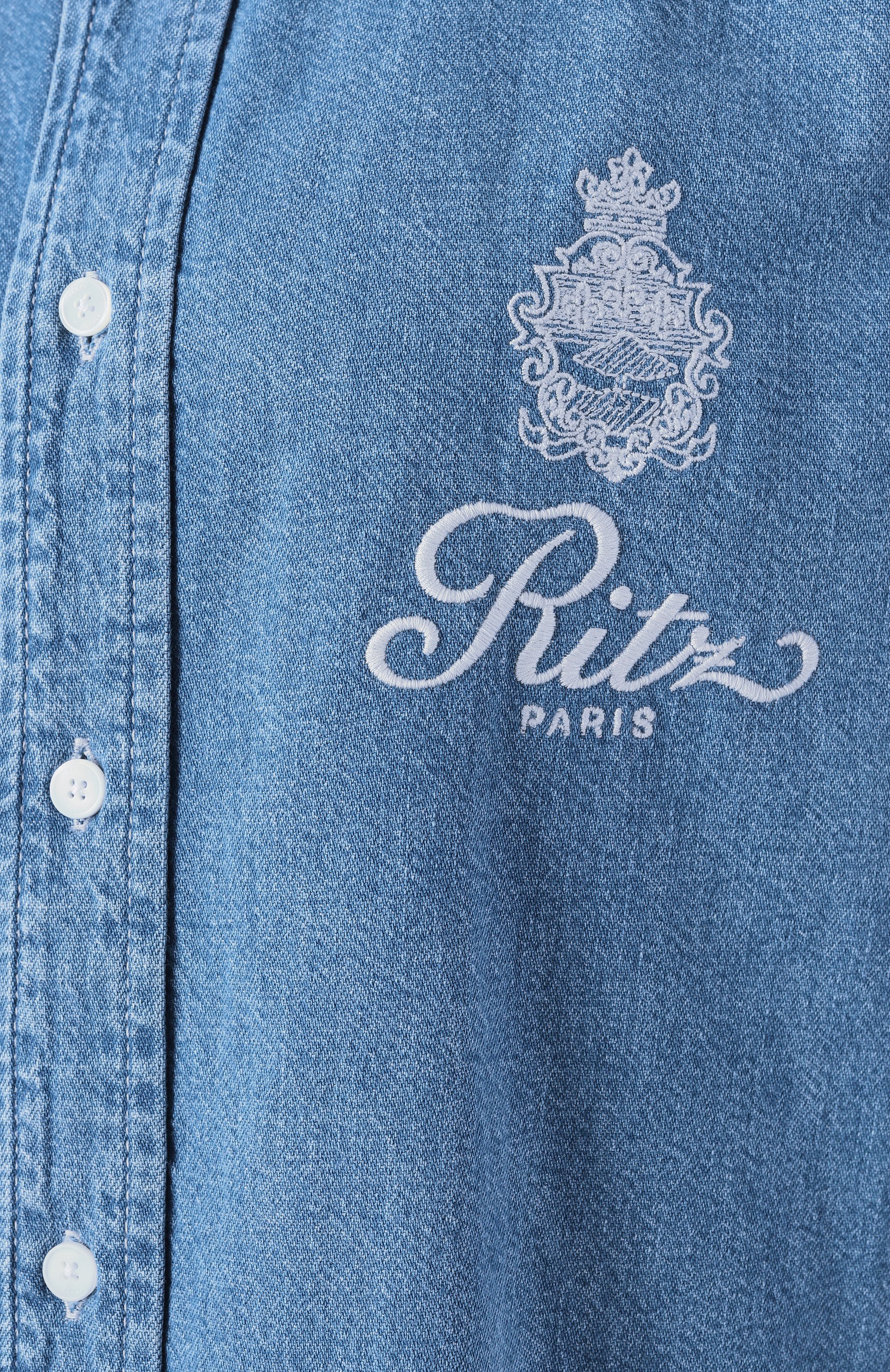 Джинсовая рубашка frame x ritz paris FRAME DENIM, арт. MP25DSH011, фото 6