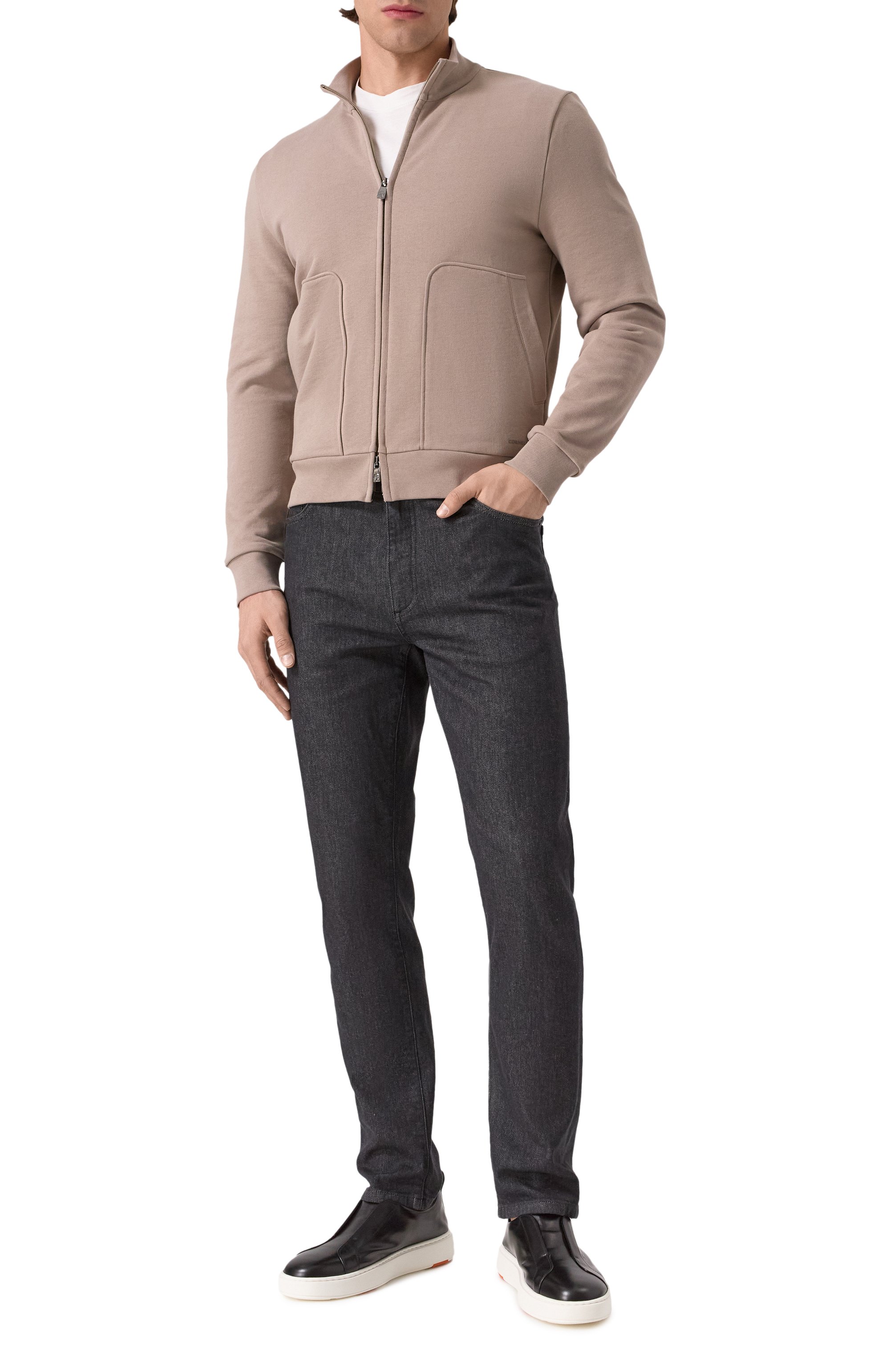 Хлопковая толстовка CORNELIANI, арт. 25G560-2525054, фото 2