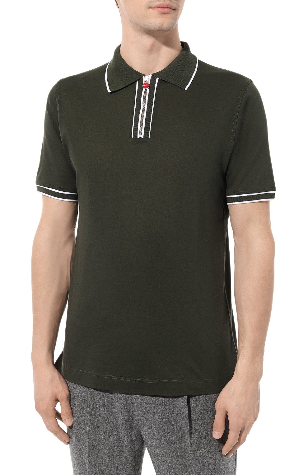 Хлопковое поло KITON, арт. UK1267, фото 3