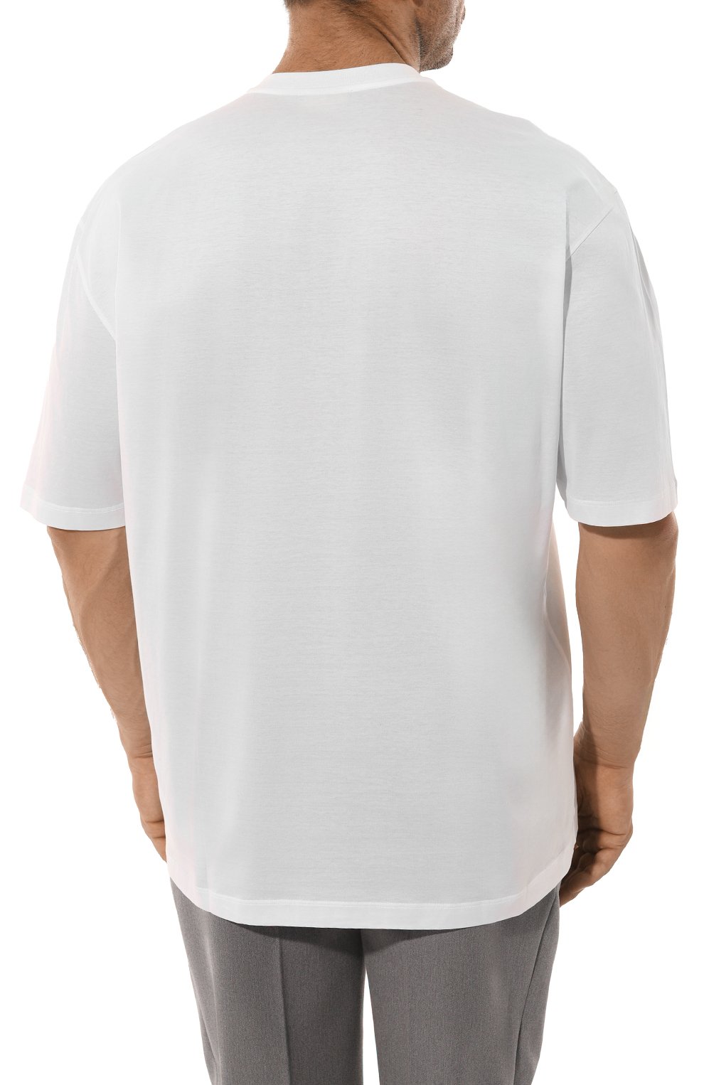 Хлопковая футболка ZILLI, арт. TSR001M0110VFST00/66, фото 4