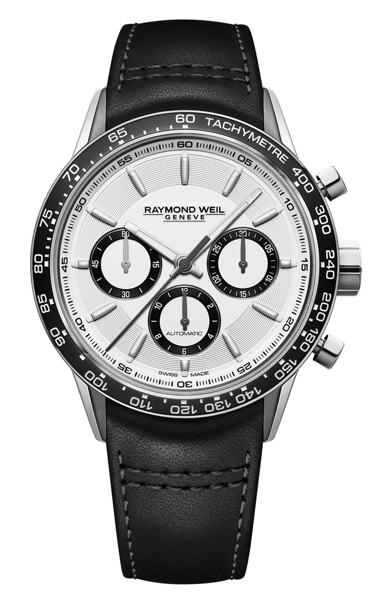 Мужские часы freelancer RAYMOND WEIL бесцветного цвета, арт. 7741-SC1-30021 | Фото 1 (Региональные ограничения белый список (Axapta Mercury): Не проставлено; Механизм: Автомат; Материал корпуса: Сталь; Цвет циферблата: Белый; Нос: Не проставлено; Ограничения доставки: m-style)