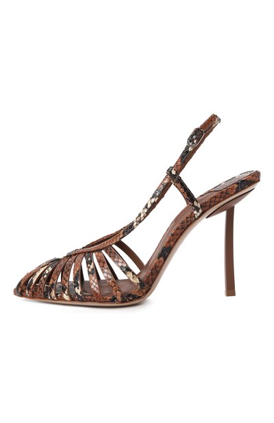 Кожаные туфли cage 90 LE SILLA, арт. 3405C090BXPPDUR/, фото 4