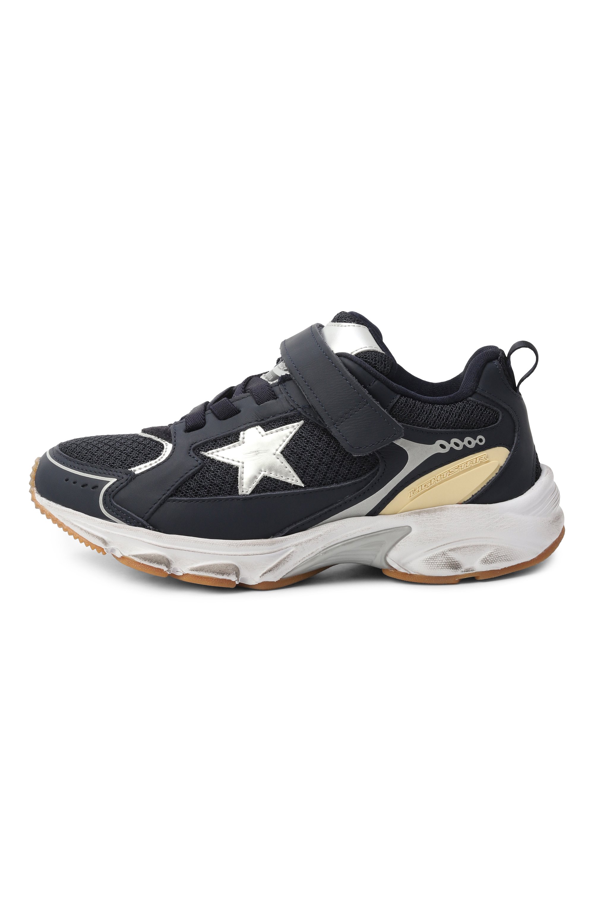 Комбинированные кроссовки light star GOLDEN GOOSE DELUXE BRAND, арт. GYF00724.F007606, фото 2