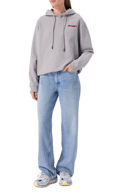 Хлопковое худи OFF-WHITE, арт. 0WBB035S26FLE001, фото 2