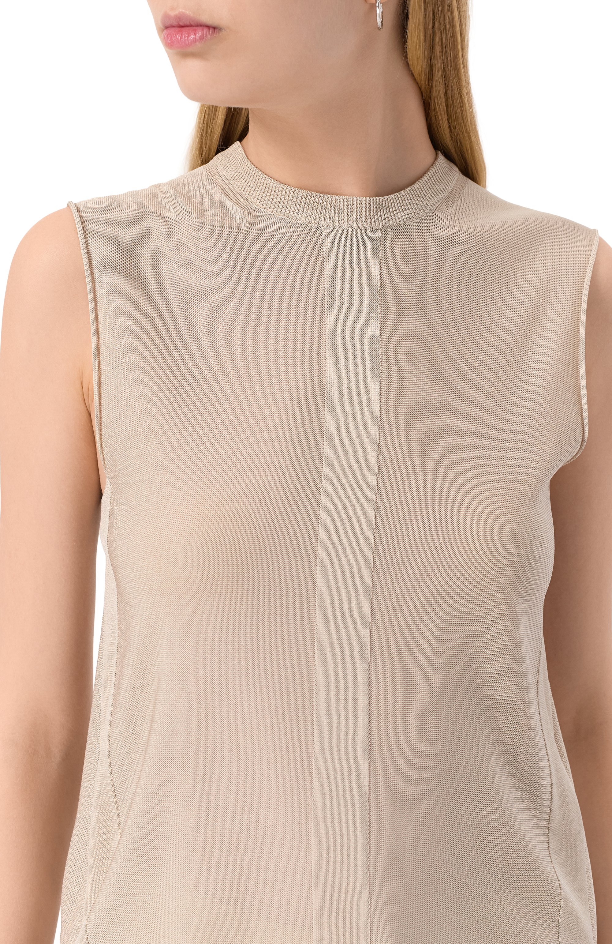 Топ из вискозы JIL SANDER, арт. J01NC0157/J18337, фото 5