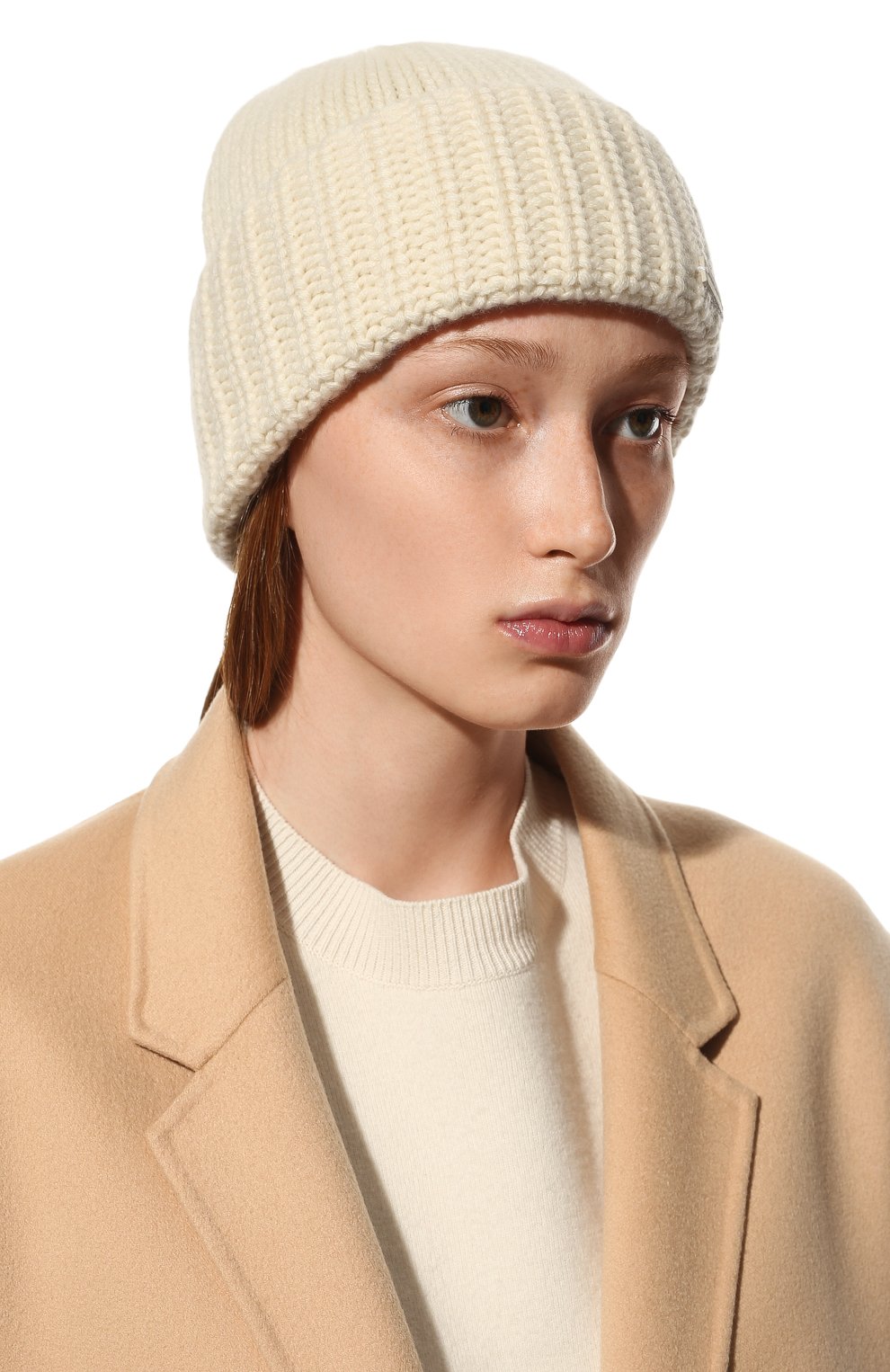 Кашемировая шапка SAINT LAURENT, арт. 629100/3Y205, фото 2