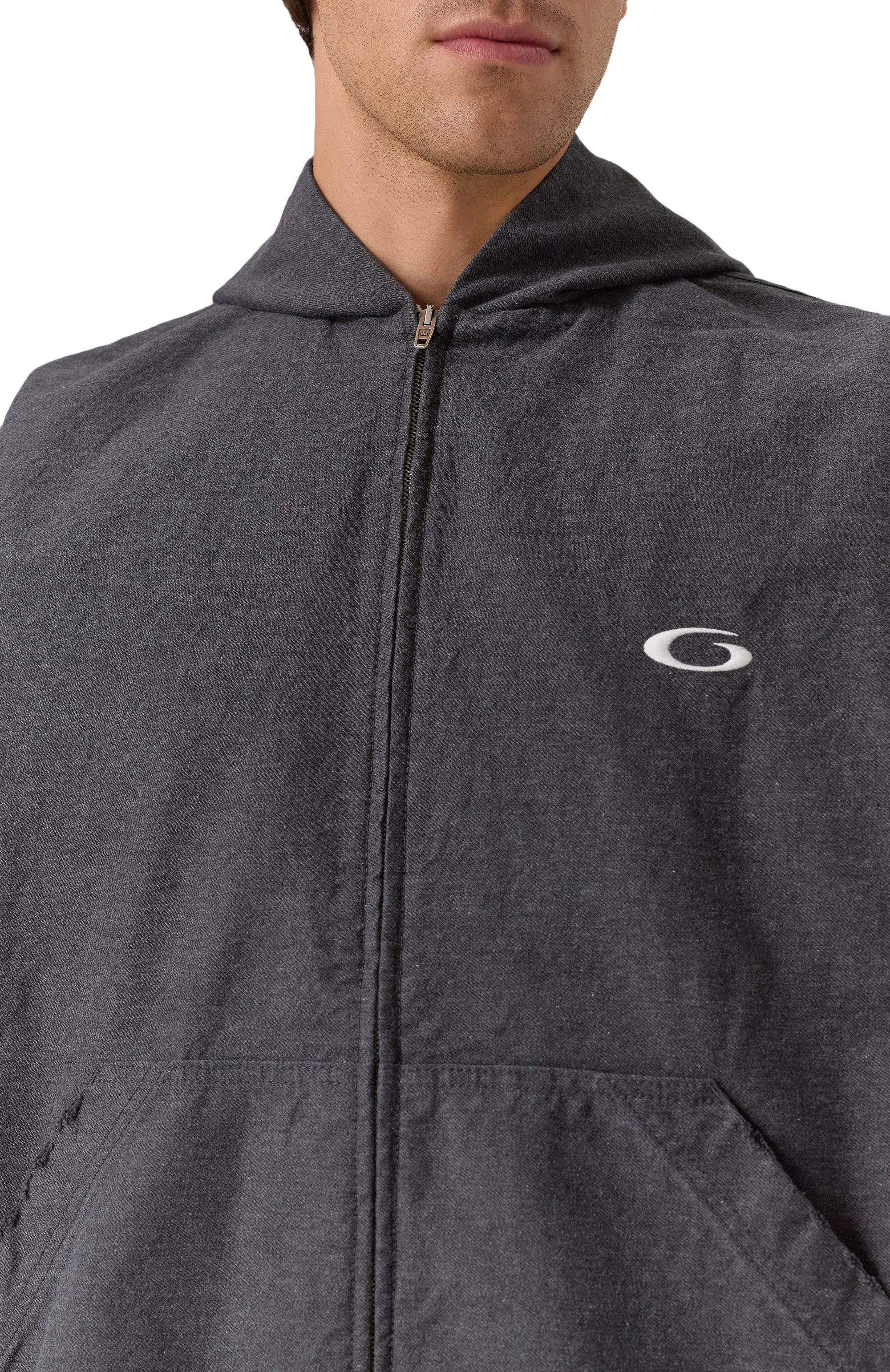 Хлопковая толстовка BALENCIAGA темно-серого цвета по цене 381000 руб., арт. 838688/TSWB3, фото 5 Хлопковая толстовка BALENCIAGA, арт. 838688/TSWB3, фото 5