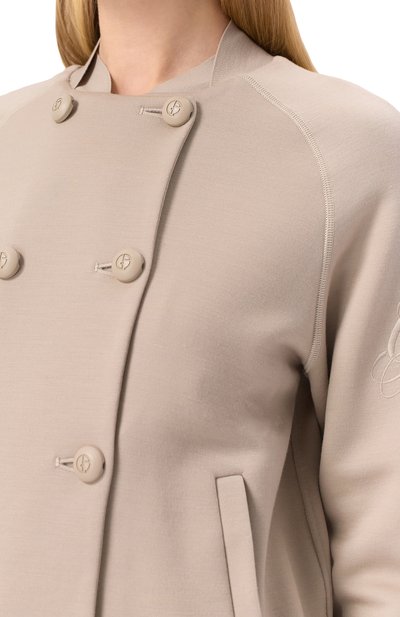 Бомбер из шерсти и вискозы GIORGIO ARMANI, арт. 6KAB50/AJDFZ, фото 5