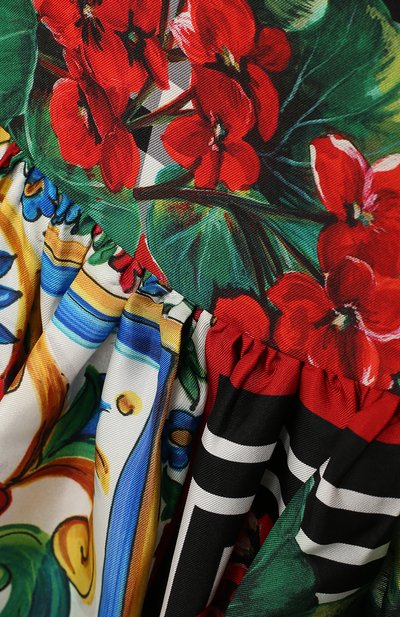 Шелковый сарафан DOLCE & GABBANA, арт. L51DH4/LA305/8-14, фото 3
