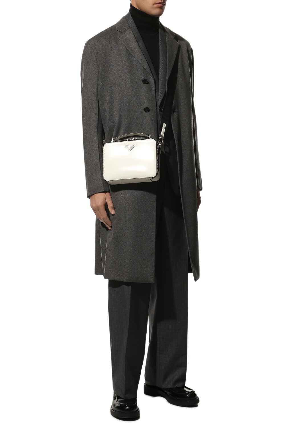 Кожаная сумка PRADA, арт. 2VH069-ZO6-F0009-ZMI, фото 7