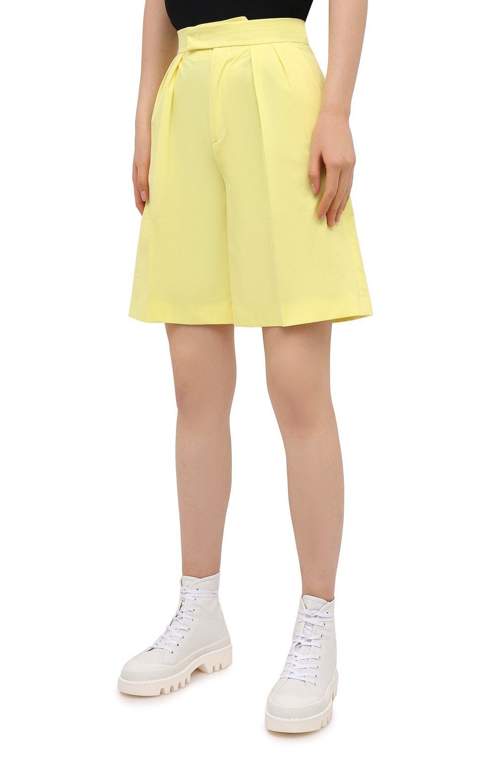 Хлопковый шорты MSGM, арт. 3041MDB04 217109, фото 3