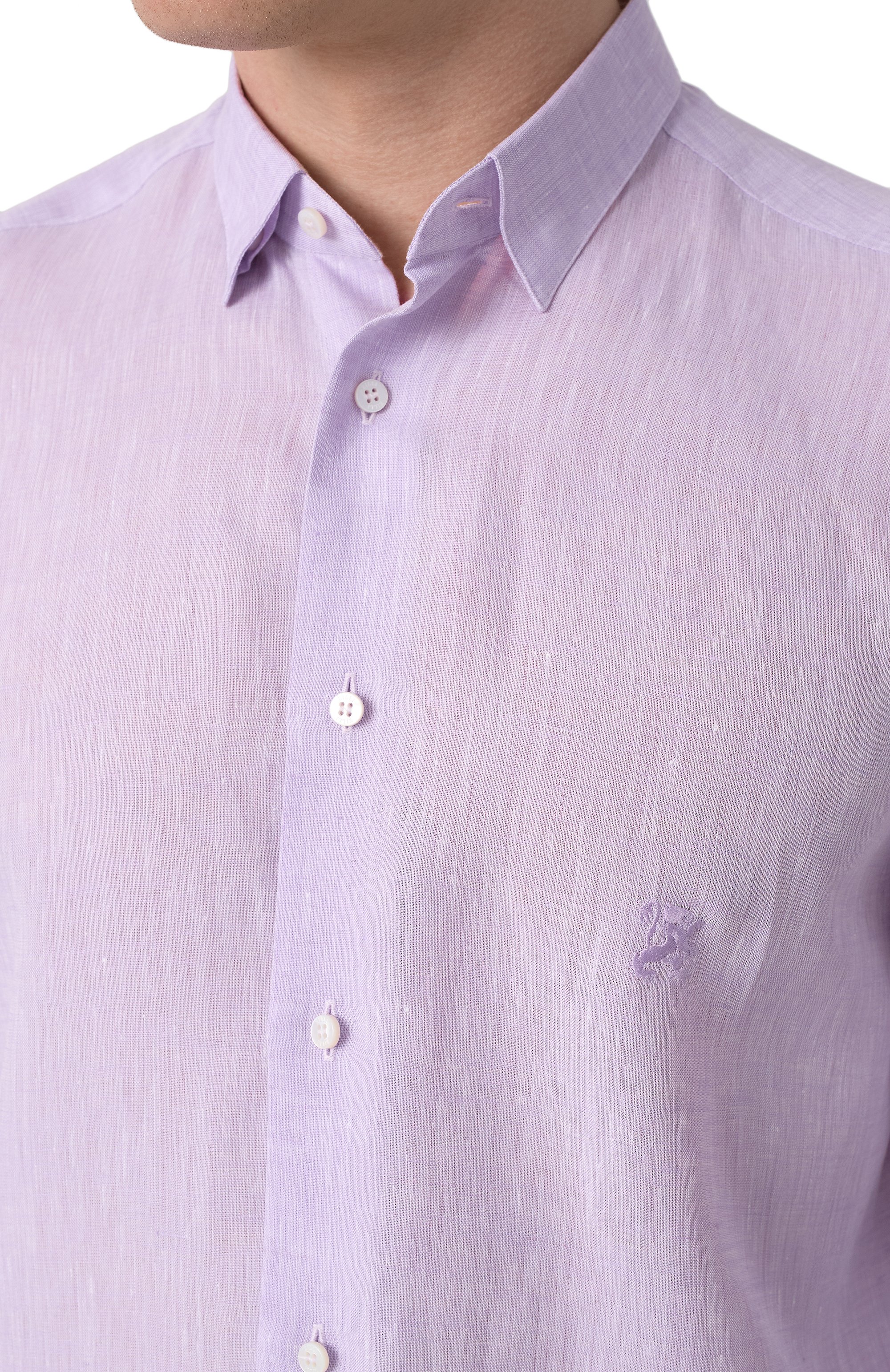 Льняная рубашка ZILLI, арт. LINAS1M080013123U, фото 5