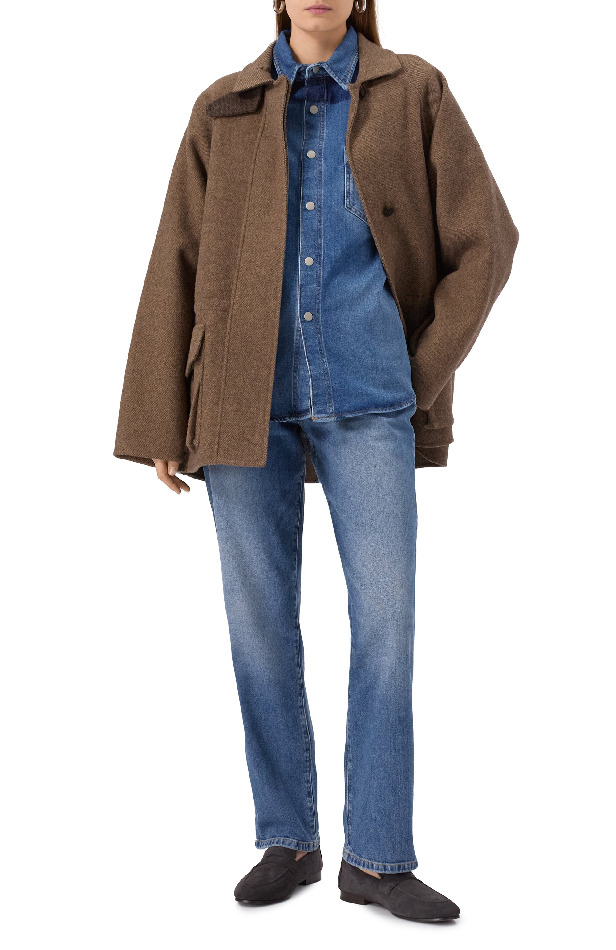 Джинсовая рубашка AG ADRIANO GOLDSCHMIED, арт. W0108-030, фото 2