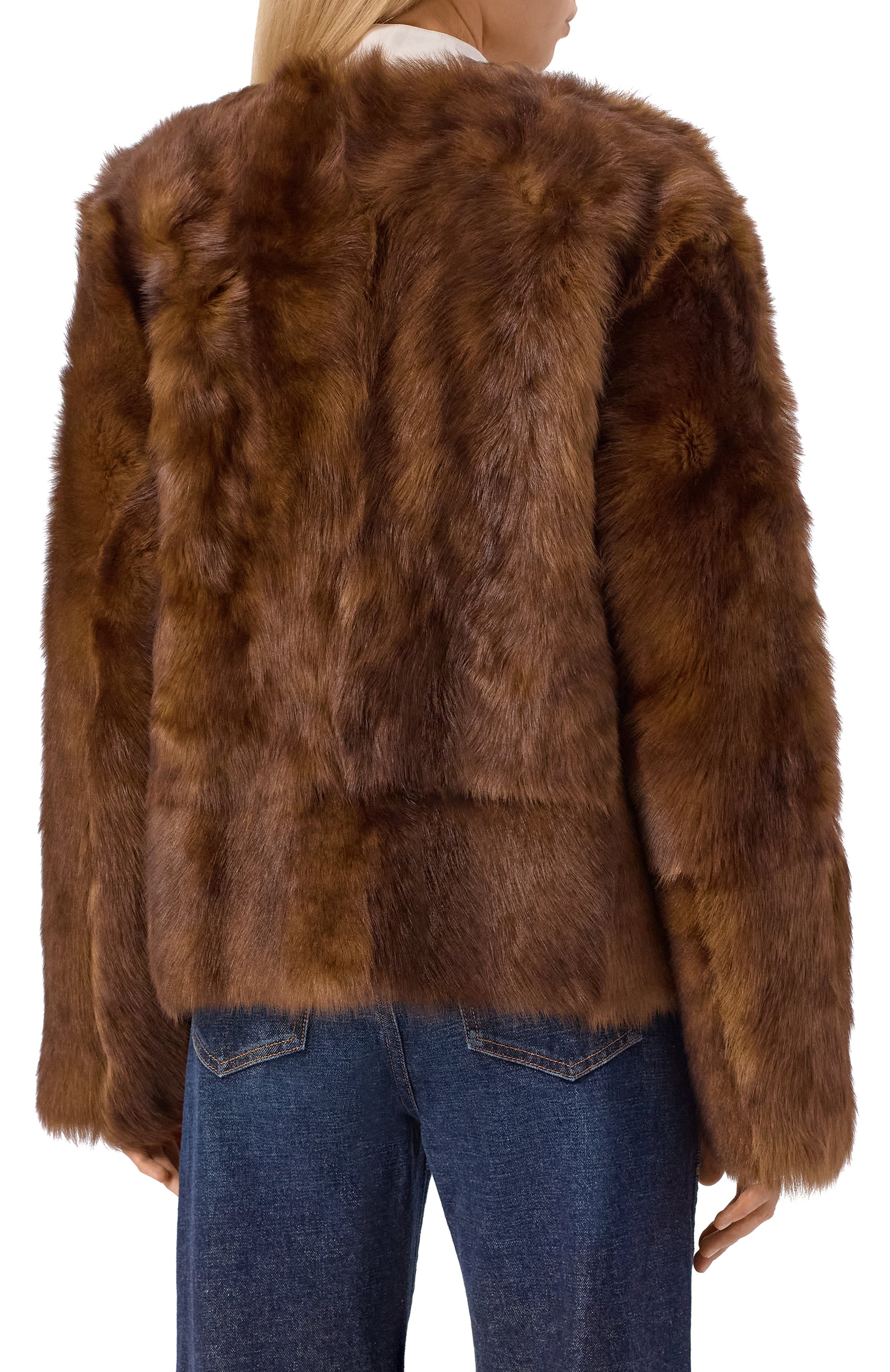 Дубленка из овчины ZIMMERMANN коричневого цвета по цене 454500 руб., арт. 6091JF251, фото 4 Дубленка из овчины ZIMMERMANN, арт. 6091JF251, фото 4