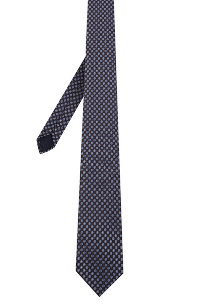 Шелковый галстук CORNELIANI, арт. 89U302-2120305/00, фото 3