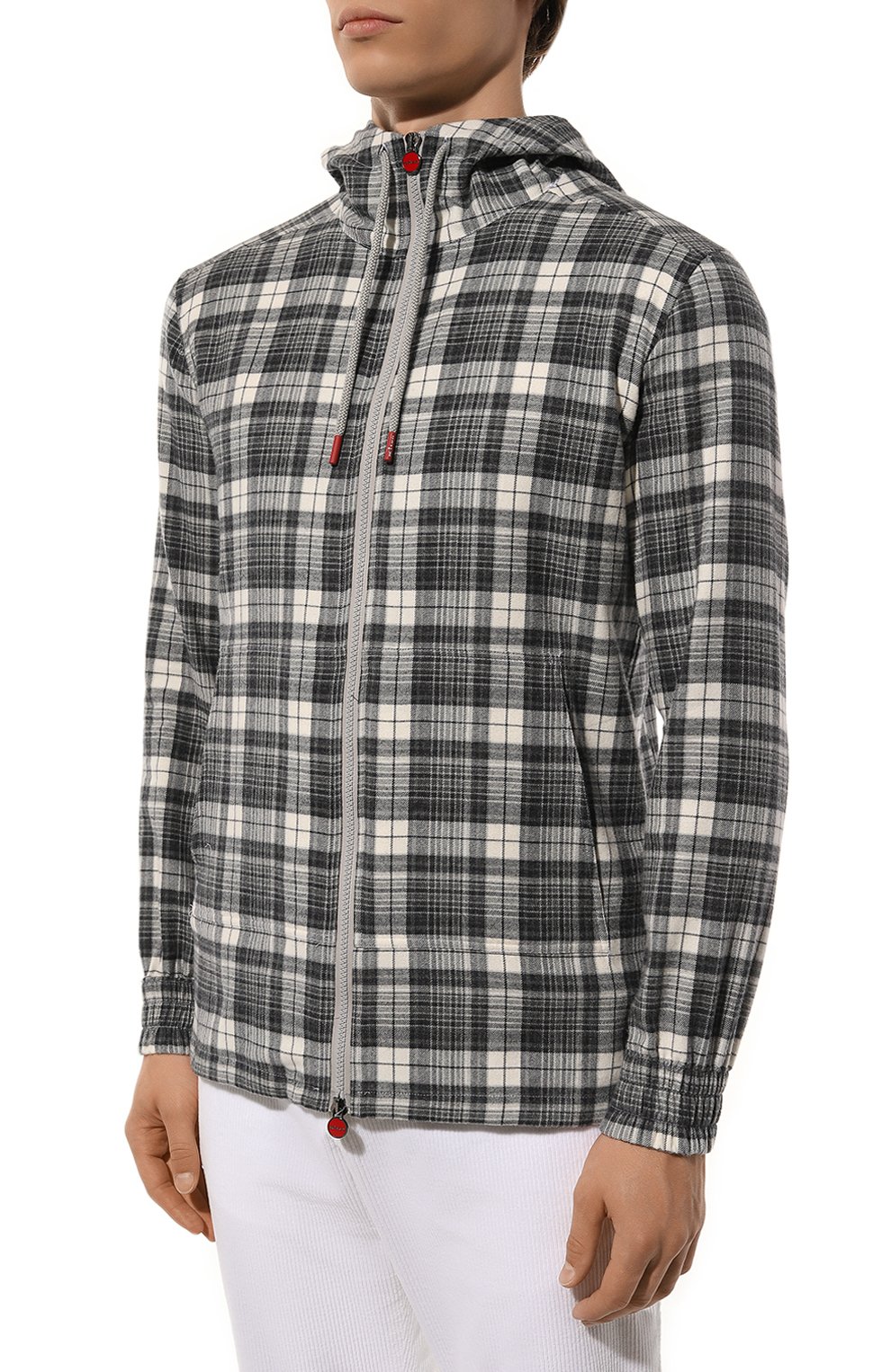 Хлопковая рубашка KITON, арт. UMC010H0907206, фото 3