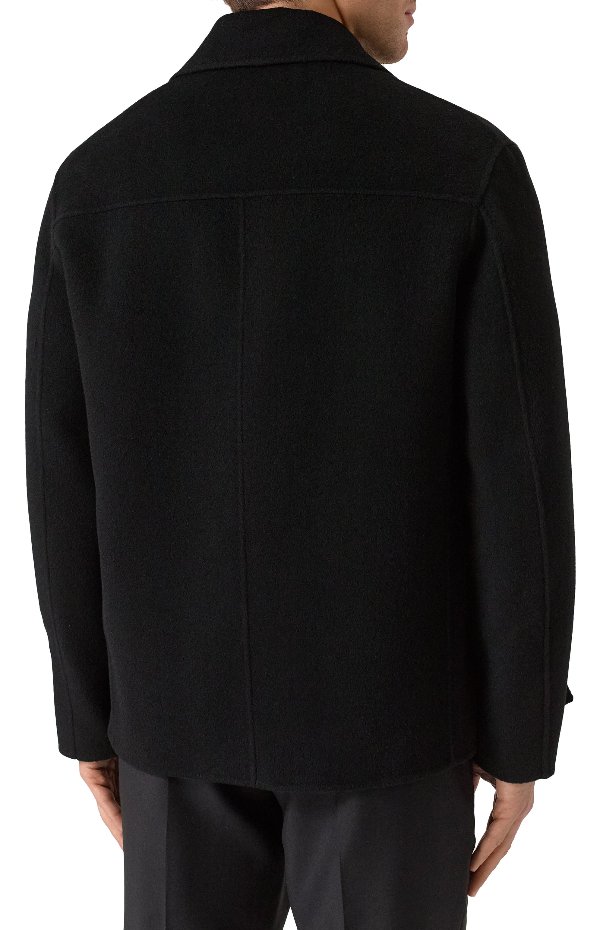 Бушлат из шерсти и кашемира MOSCHINO, арт. A0650/5211, фото 4