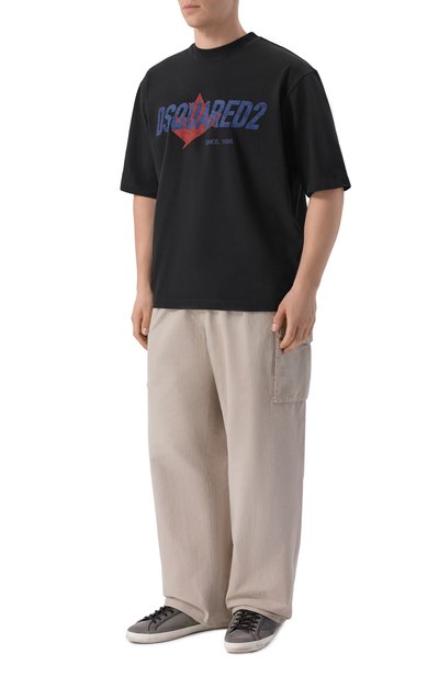 Хлопковая футболка DSQUARED2, арт. S74GD1556/D20106, фото 2