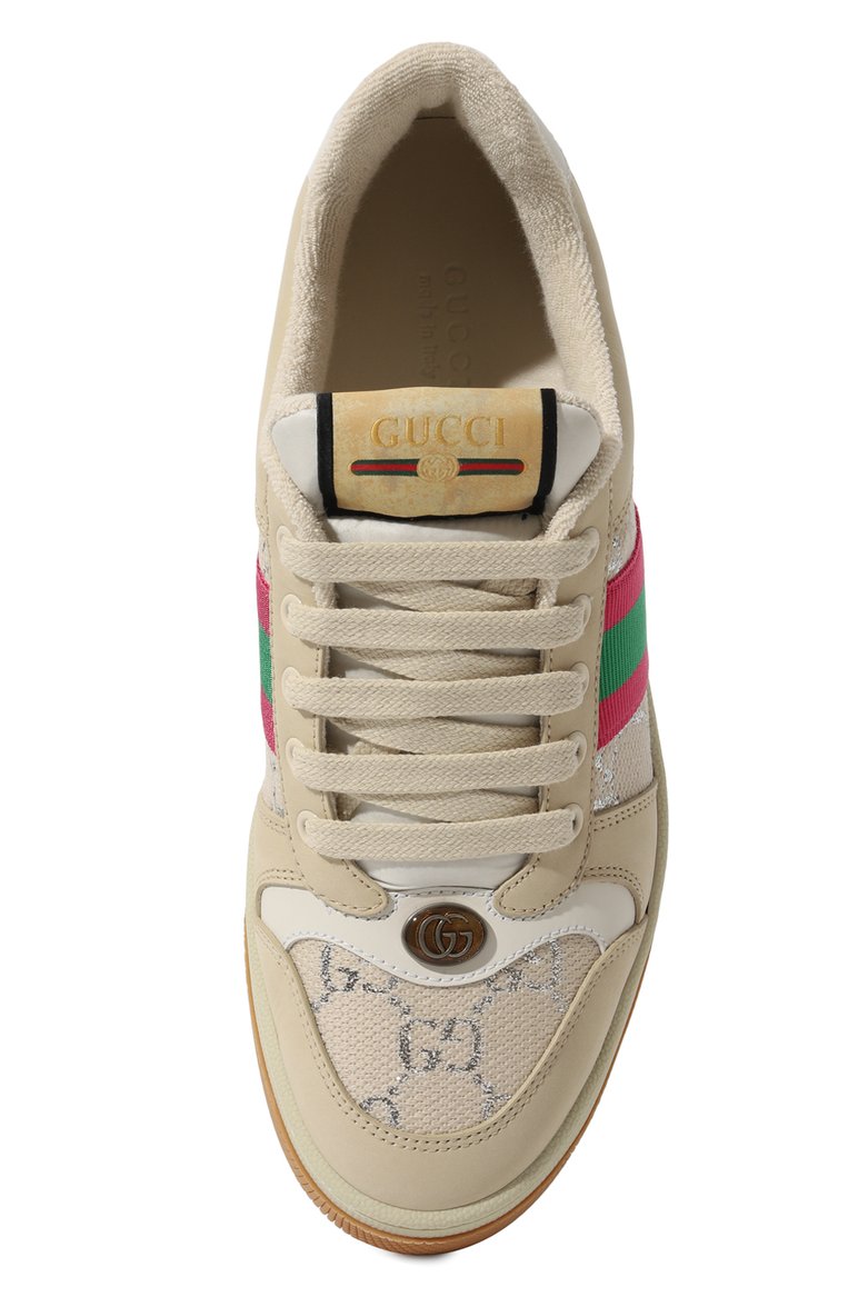 Комбинированные кеды screener GUCCI, арт. 577684 2C830, фото 1