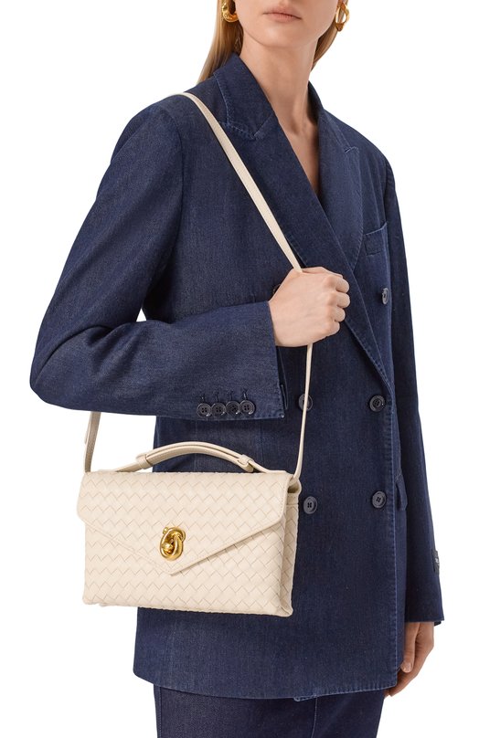 Сумка Knot Lock Bottega Veneta 817191/V08Z0 Кремовый  817191/V08Z0 Фото 2