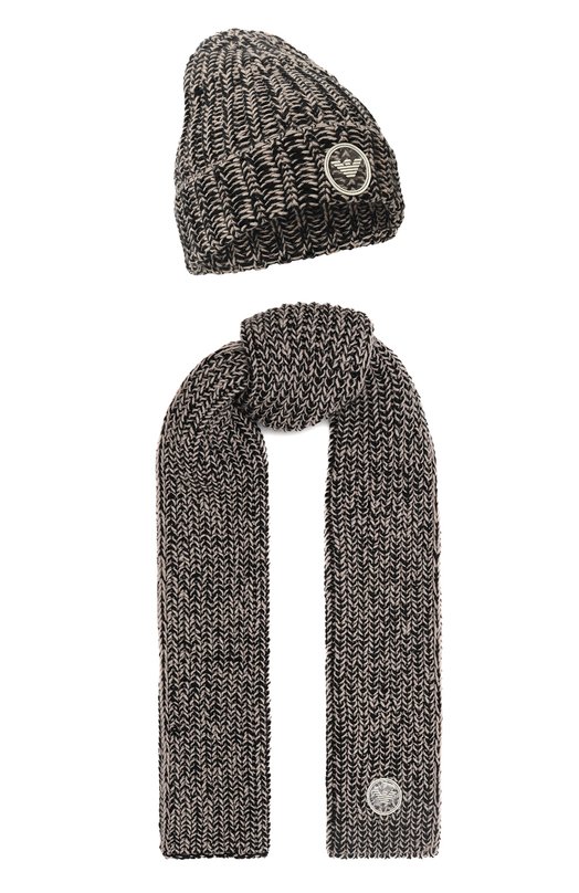 Комплект из шапки и шарфа Emporio Armani