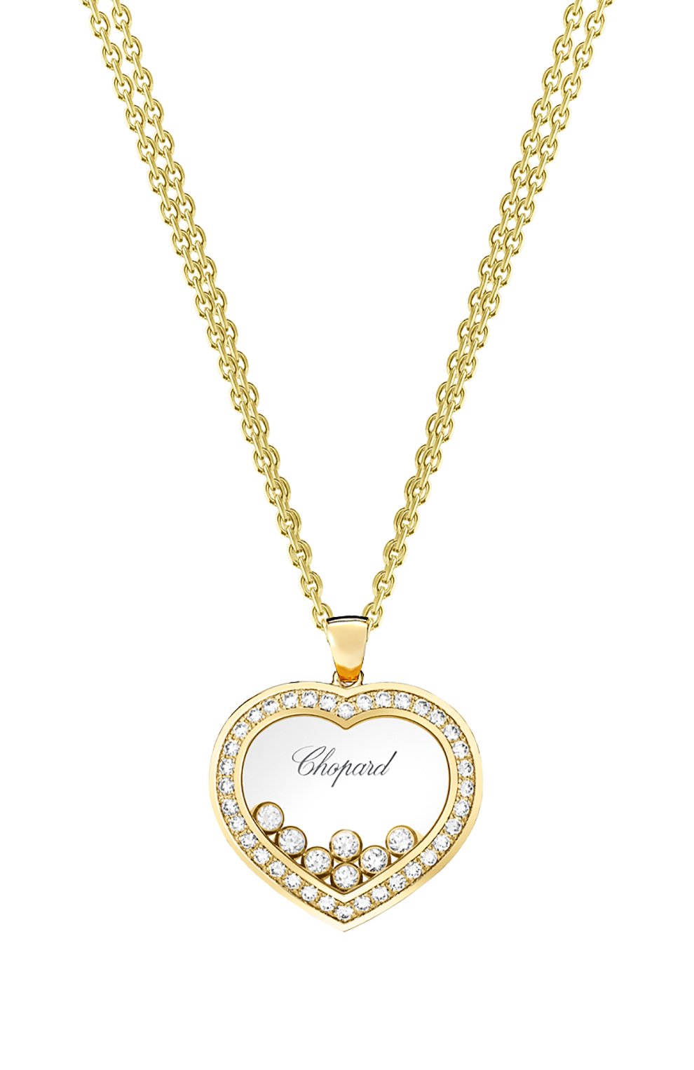 Кулон CHOPARD бесцветного цвета по цене 1677000 руб., арт. 799202-0003, фото 1 Кулон CHOPARD, арт. 799202-0003, фото 1