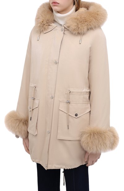 Парка с меховой подкладкой MAX AND MOI, арт. H20DAN, фото 4