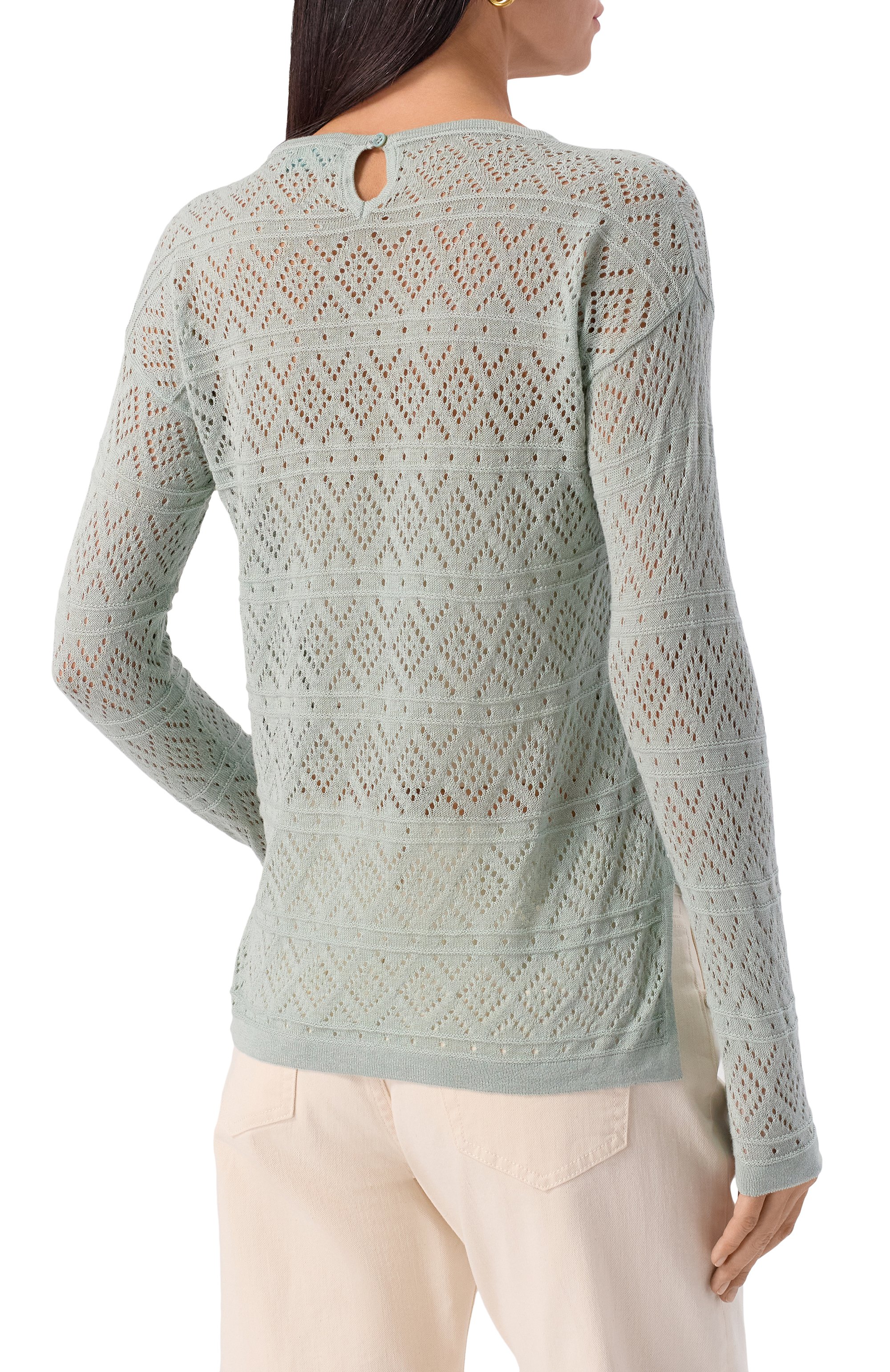 Пуловер из шелка и хлопка MVST, арт. WS59-1540MU, фото 4