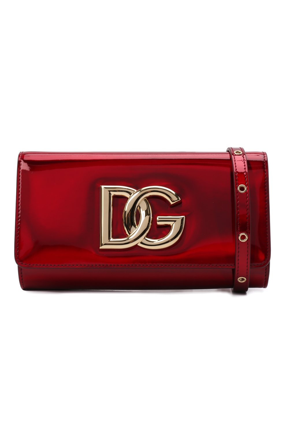 Клатч 3.5 DOLCE & GABBANA красного цвета по цене 133000 руб., арт. BB7082/AQ495, фото 6 Клатч 3.5 DOLCE & GABBANA, арт. BB7082/AQ495, фото 6