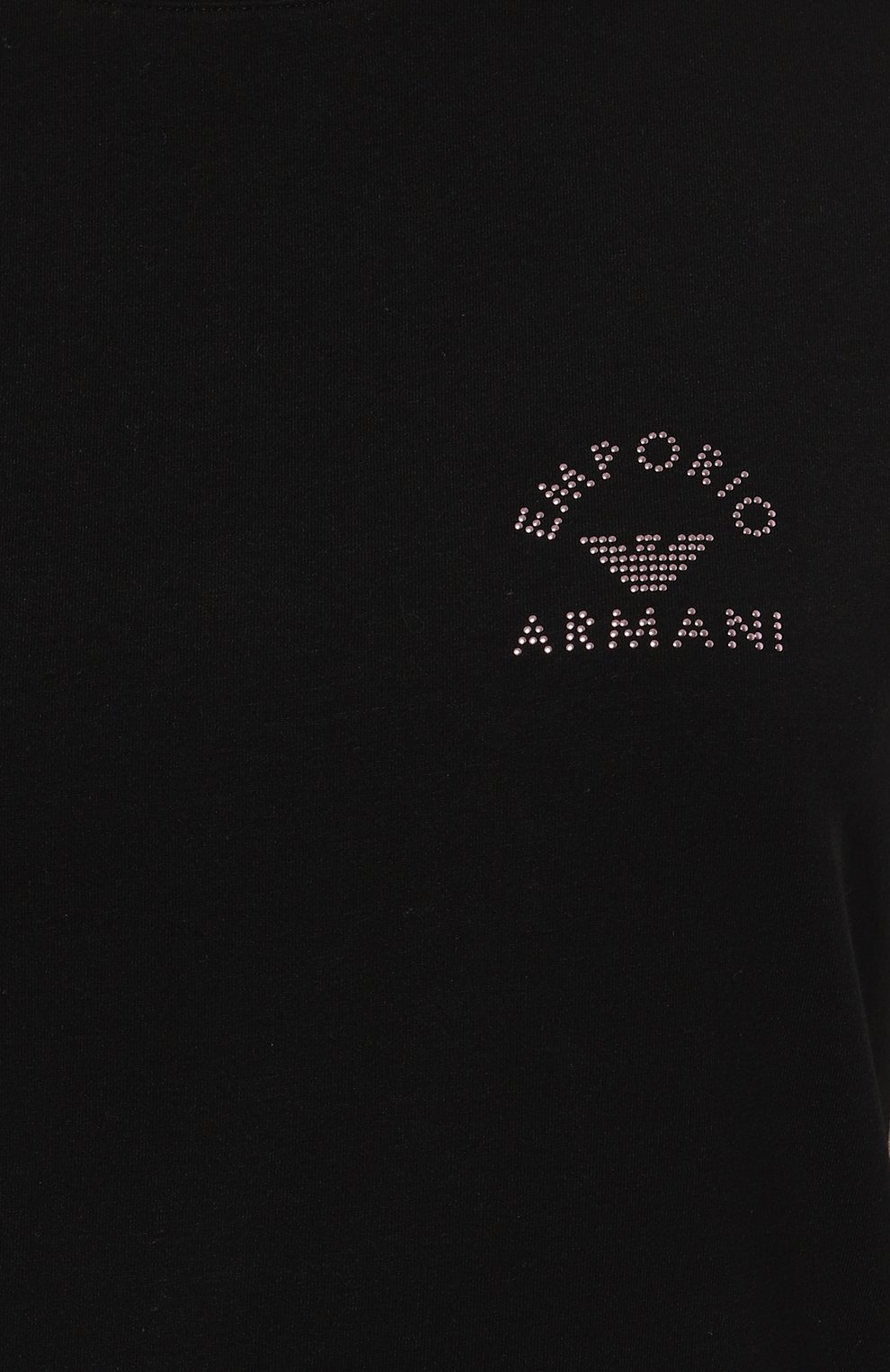 Хлопковая пижама EMPORIO ARMANI черного цвета по цене 11300 руб., арт. 164794/4R223, фото 7 Хлопковая пижама EMPORIO ARMANI, арт. 164794/4R223, фото 7
