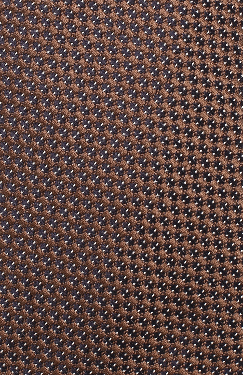 Шелковый галстук CORNELIANI коричневого цвета по цене 11050 руб., арт. 85U302-0120321/00, фото 3 Шелковый галстук CORNELIANI, арт. 85U302-0120321/00, фото 3