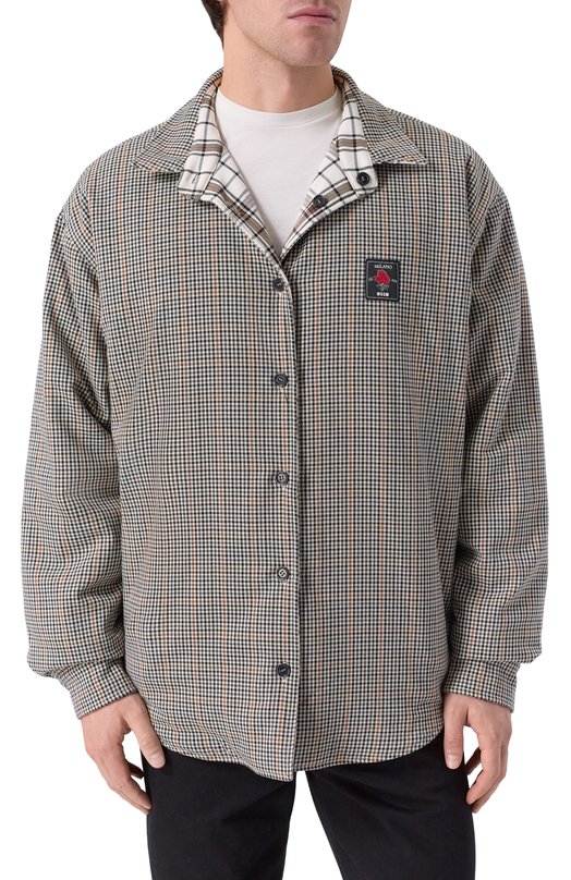 Двусторонняя куртка-рубашка MSGM 3940MH23/257503 Бежевый  3940MH23/257503 Фото 6