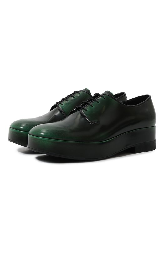 фото Кожаные дерби prada