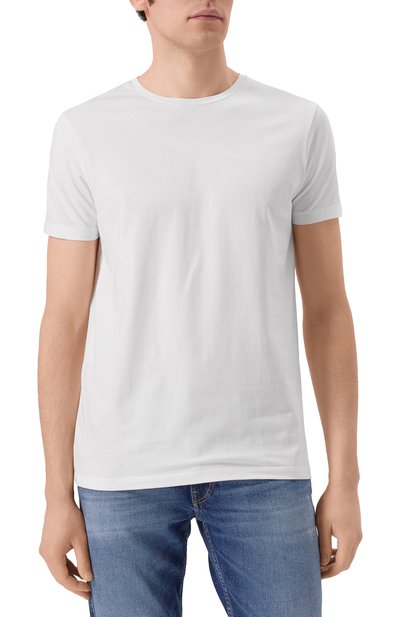 Комплект из двух футболок HUGO белого цвета по цене 8295 руб., арт. 50325440, фото 3 Комплект из двух футболок HUGO, арт. 50325440, фото 3