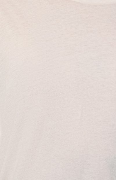 Футболка из хлопка и кашемира R13 кремового цвета по цене 30700 руб., арт. R13MK141-001AZ, фото 5 Футболка из хлопка и кашемира R13, арт. R13MK141-001AZ, фото 5