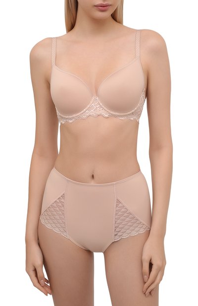 Трусы-шорты SIMONE PERELE бежевого цвета по цене 8850 руб., арт. 19Y610, фото 2 Трусы-шорты SIMONE PERELE, арт. 19Y610, фото 2