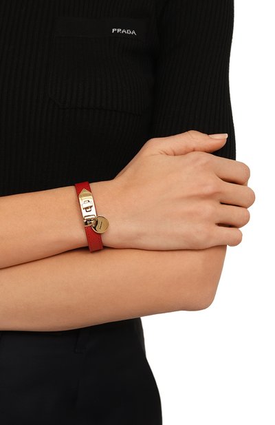 Кожаный браслет PRADA, арт. 1IB109-053-F068Z, фото 2