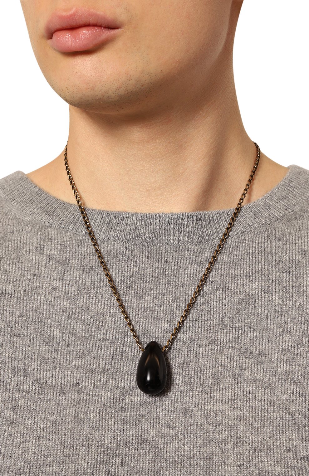 Кулон на цепочке DRIES VAN NOTEN, арт. 242-028200-092/G0LD, фото 2