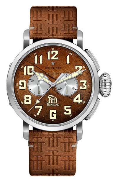 Мужские часы pilot type 20 chronograph trinidad ZENITH, арт. 65.2430.4069/79.C811